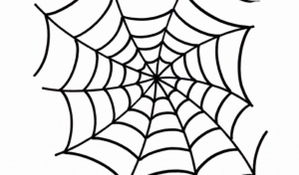 1024x600 printable spider web template unique spider webs drawing - Spider Web Drawing