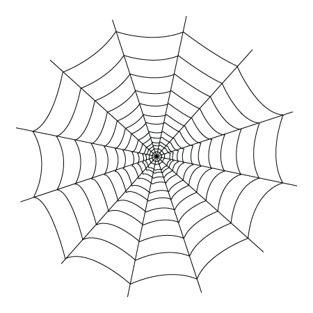 450x450 spider web drawing childrens drawings - Spider Web Drawing