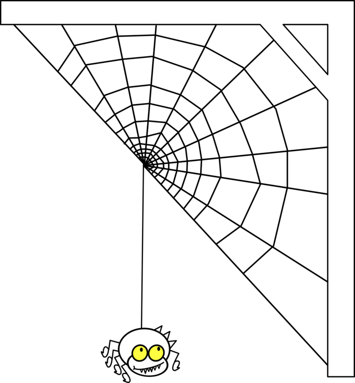 695x750 The Spider Web Drawing Computer Icons Cc0 - Spider Web Drawing