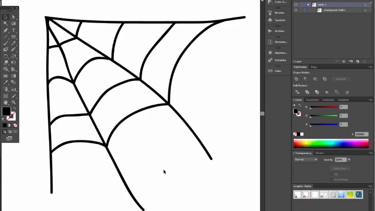 1280x720 Spider Web - Spider Web Drawing Easy