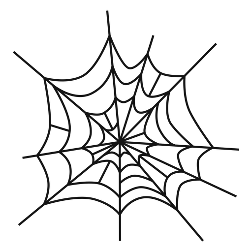 512x512 Spider Web Hand Drawn - Spider Web Line Drawing