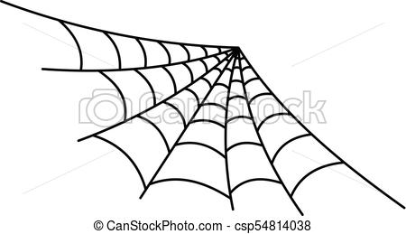 450x259 Spider Web Half Circle Window To Buy - Spider Web Line Drawing
