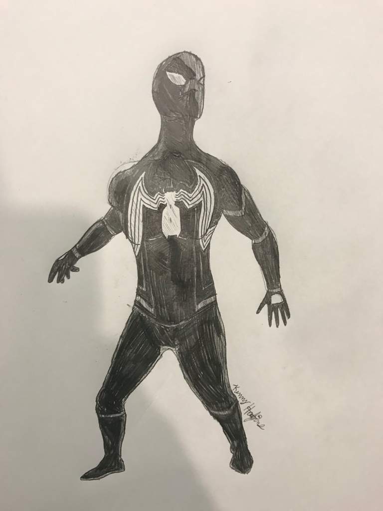768x1024 mcu black suit - Spiderman Black Suit Drawing