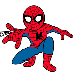 250x250 How To Draw Spiderman Cartoon Drawing Lesson - Spiderman Cartoon Drawing