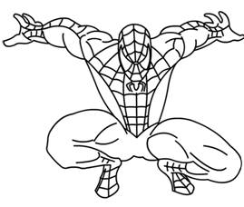 269x228 How To Draw Spiderman Comics Drawing Tutorials Drawing How - Spiderman Cartoon Drawing