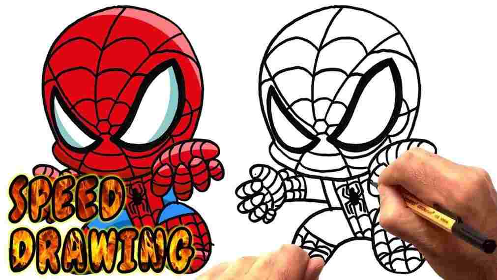 1011x569 Pages For Kids Printable Free Rhcom Spiderman Cartoon - Spiderman Cartoon Drawing