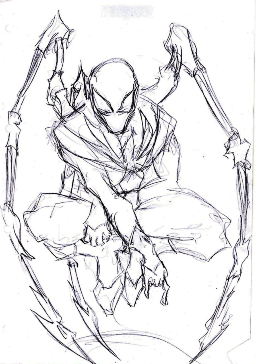 900x1275 civil warfare footage to draw - Spiderman Civil War Drawing