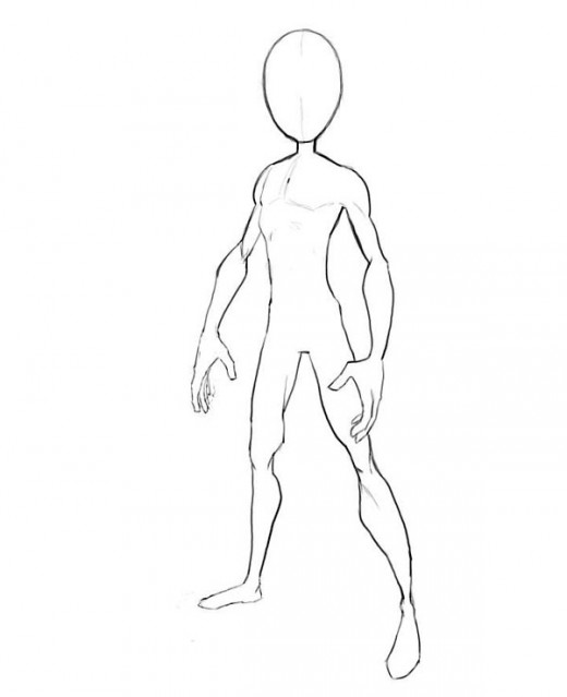 520x639 how to draw spiderman body outline hubpages - Spiderman Costume Drawing