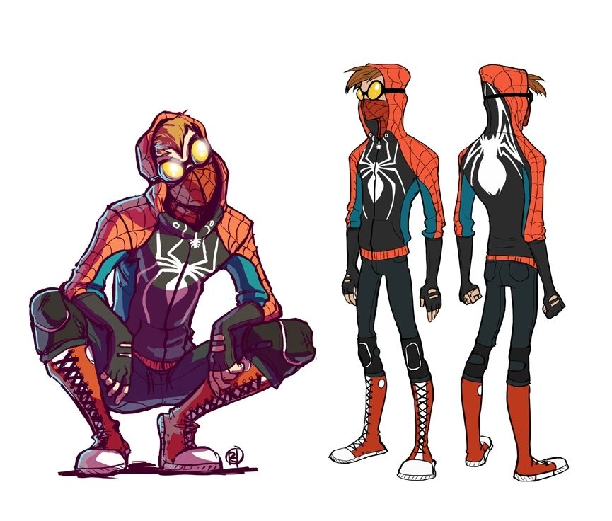 865x736 is this what marvel's spider man costume looks like - Spiderman Costume Drawing