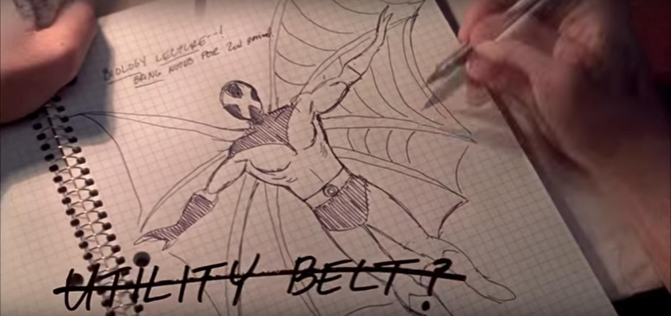 1366x643 Reference - Spiderman Costume Drawing