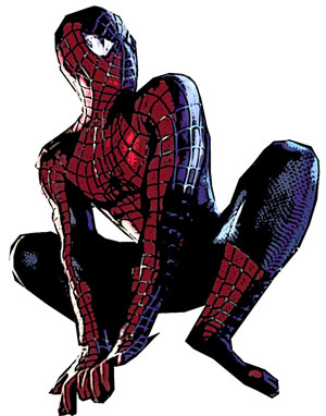 300x382 How To Draw Spider Man - Spiderman Drawing