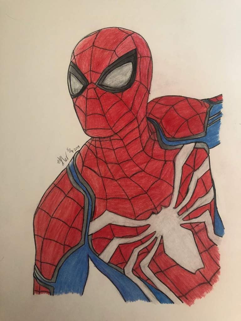 768x1024 Spider Man Drawing Anyone Amino - Spiderman Drawing