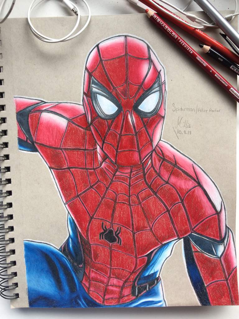 768x1024 Spiderman Drawing Marvel Amino - Spiderman Drawing