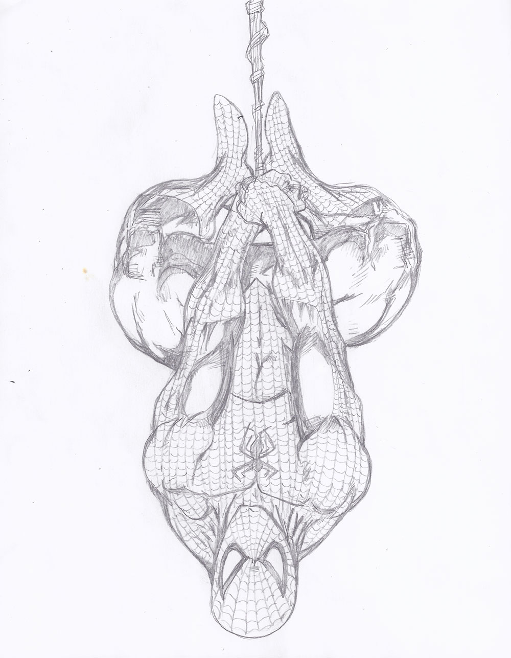 1000x1287 weird spiderman drawing - Spiderman Drawing