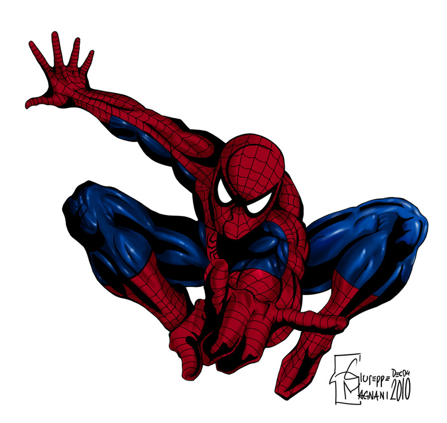 900x852 Spiderman Drawing Color - Spiderman Drawing Color