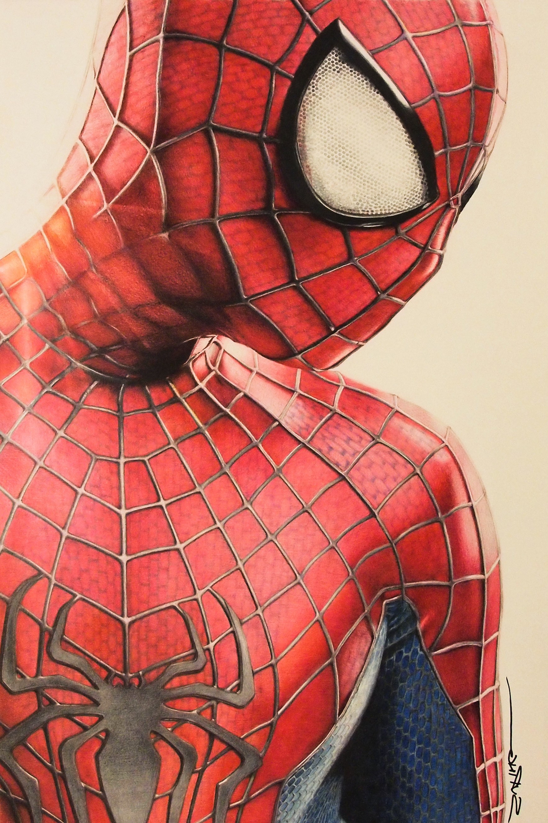 Spiderman Drawing Color at PaintingValley.com | Explore collection of