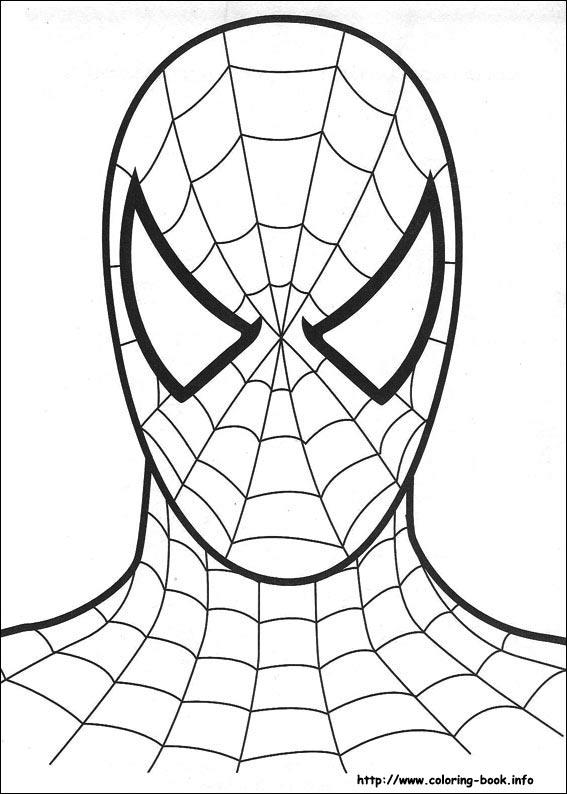 567x794 Spiderman Coloring Pages On Coloring - Spiderman Drawing Color