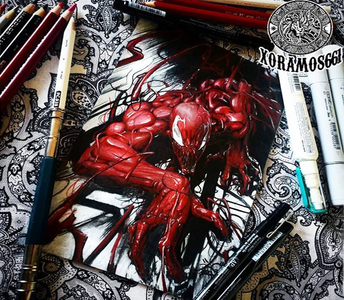 710x620 Pencil Drawing Spiderman - Spiderman Drawing Images