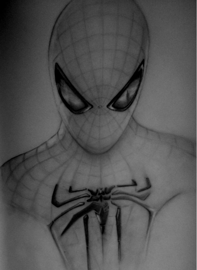 658x900 Spiderman Drawing - Spiderman Drawing Images