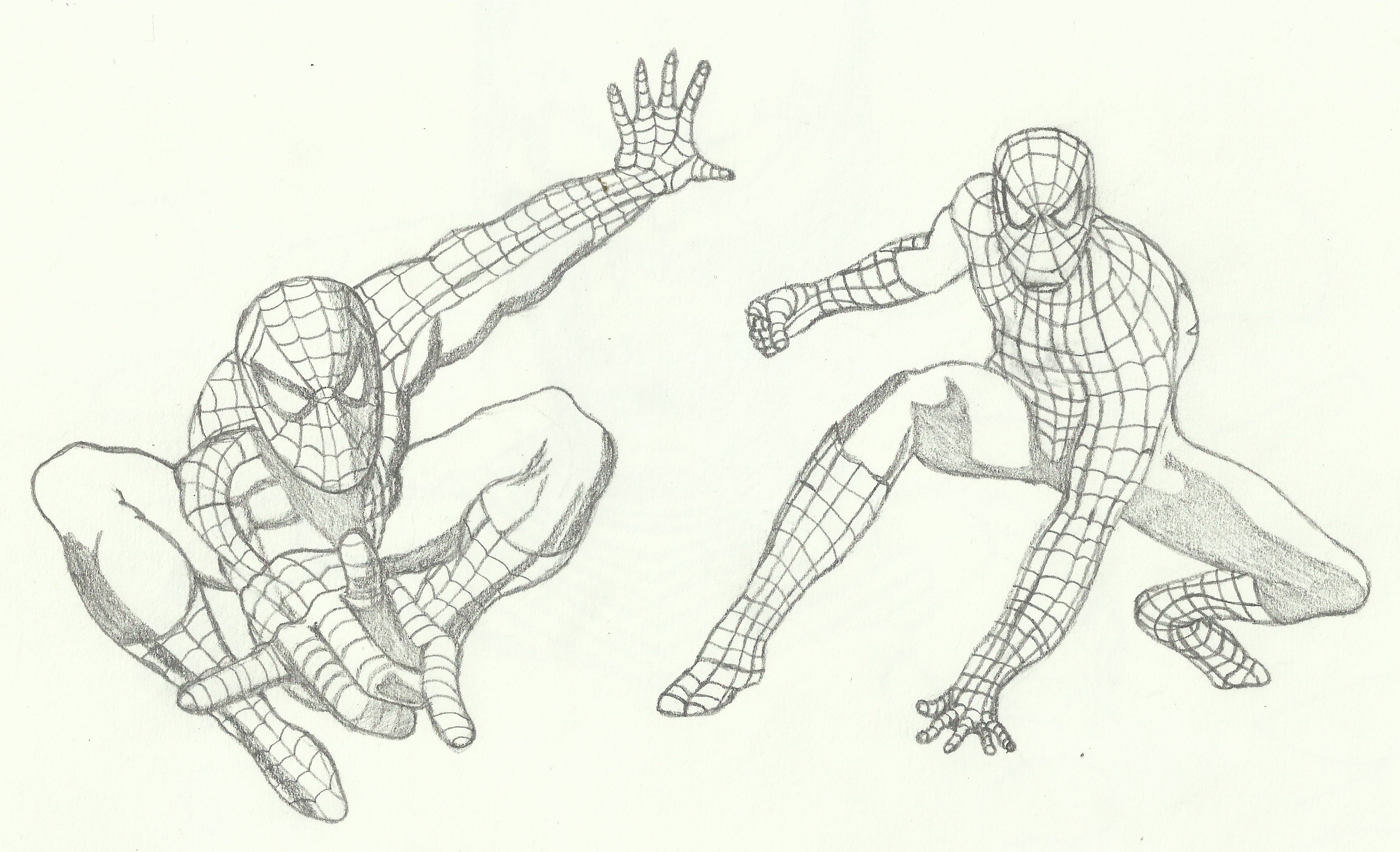 2903x1766 Spiderman Michael's Monde - Spiderman Drawing Images