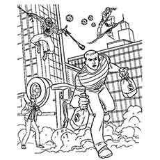 230x230 Wonderful Spiderman Coloring Pages Your Toddler Will Love - Spiderman Drawing Pages