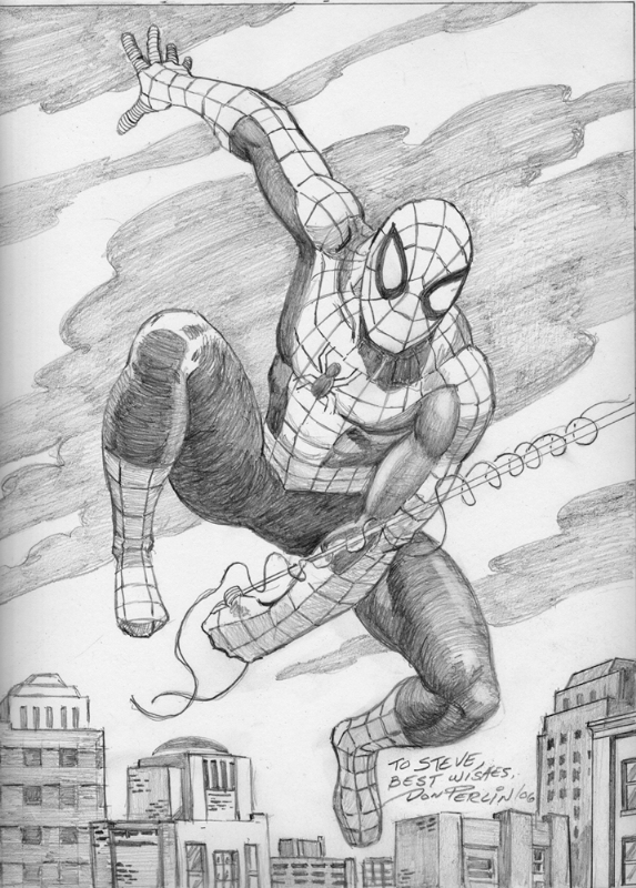 Spider Man Pencil Sketch Drawings