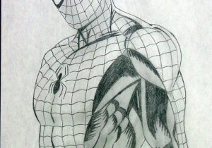 300x210 How To Draw Amazing Spider Man - Spiderman Drawing Pencil