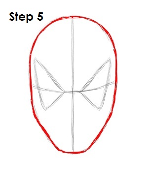 300x388 How To Draw Spider Man - Spiderman Drawing Pictures