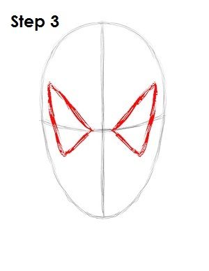 300x388 How To Draw Spider Man Step Spider Man In Spiderman - Spiderman Drawing Step By Step
