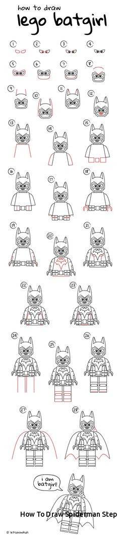 80040f2d1b01 Cheaper How To Draw Lego Spiderman Drawing Tutorial