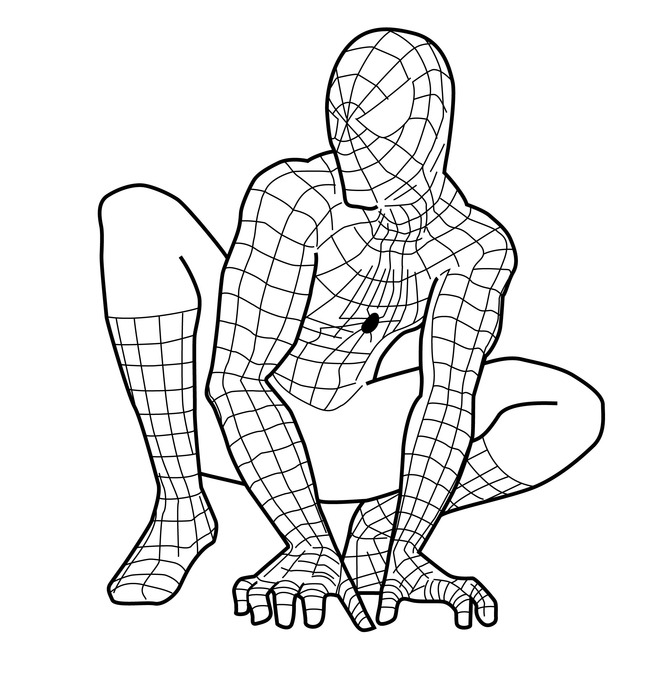 2219x2258 Spiderman Drawings For Kids How To Draw Drawing Tutorial Youtube - Spiderman Drawing Tutorial