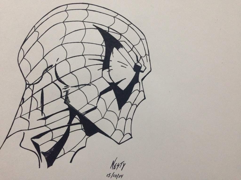 1024x768 spiderman drawing! video games amino - Spiderman Drawing Video