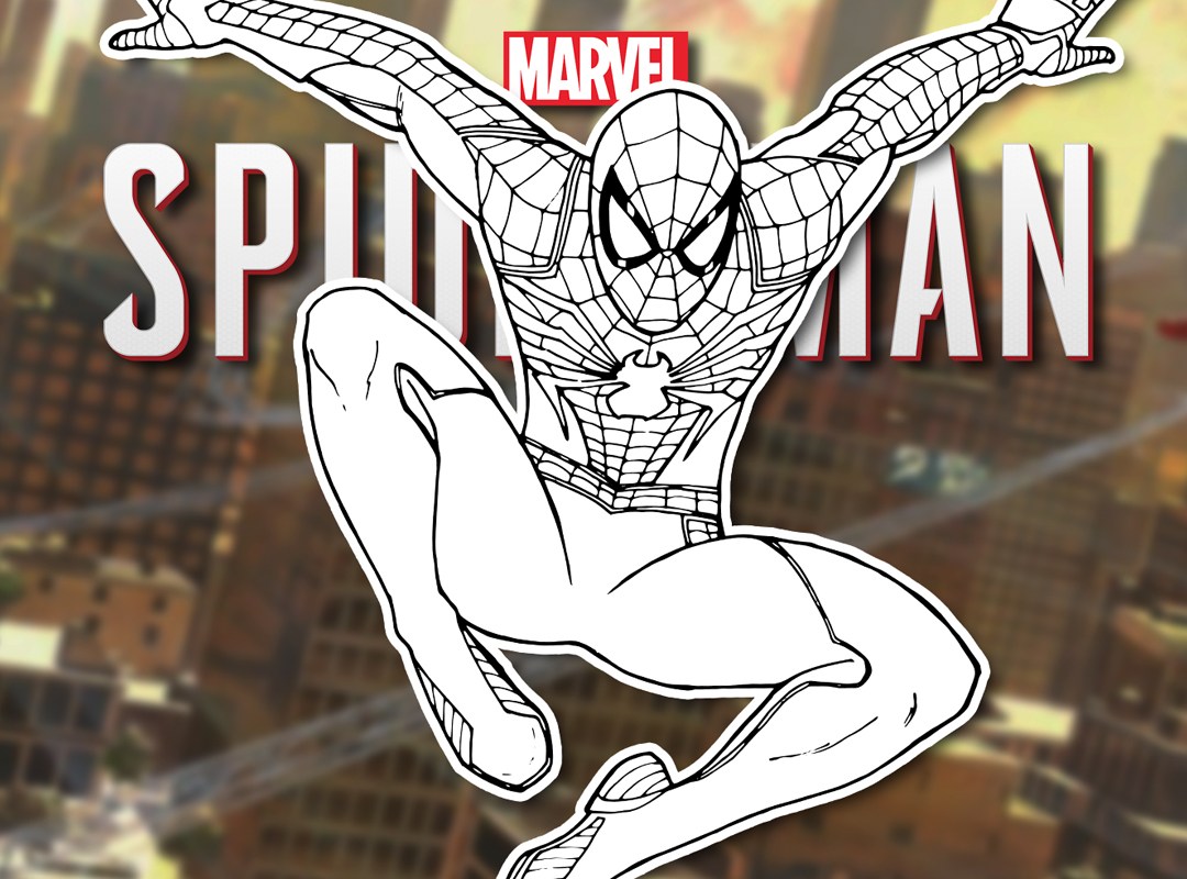 1080x800 Spider Man Archives Draw It, Too! - Spiderman Drawing Video
