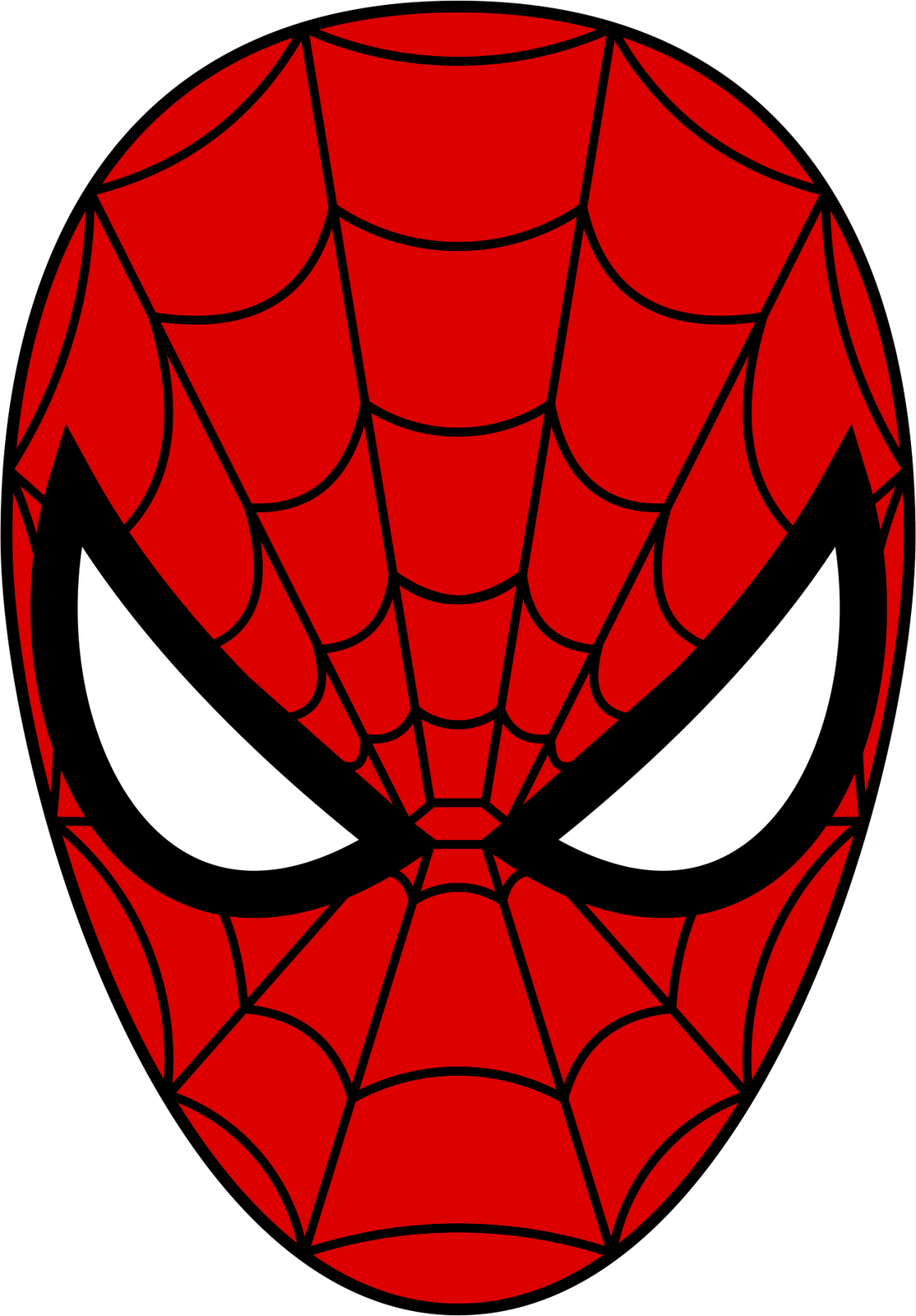 1114x1600 Side Drawing Spider Man Transparent Png Clipart Free Download - Spiderman Face Drawing