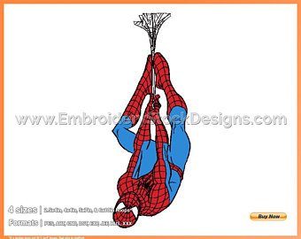 340x270 upside down design etsy - Spiderman Hanging Upside Down Drawing