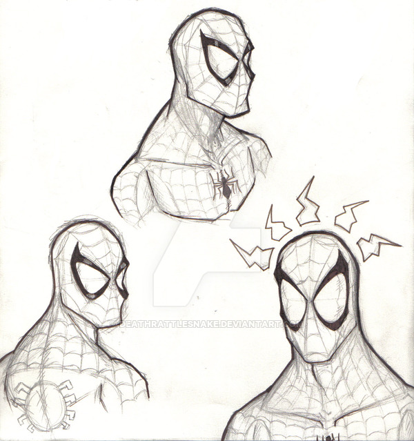 600x639 Spiderman Head Shots - Spiderman Head Drawing