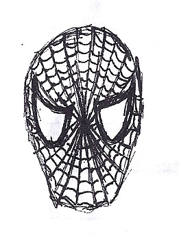 261x344 The World's Best Photos Of Head And Spiderman - Spiderman Head Drawing