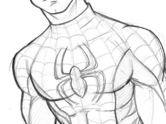 640x480 Spiderman Drawing Easy - Spiderman Images For Drawing