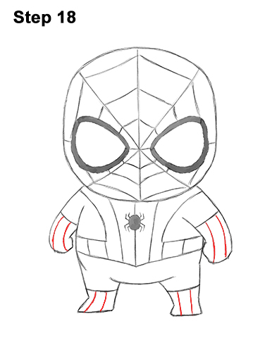 Spiderman Line Drawing at PaintingValley.com | Explore collection of ...