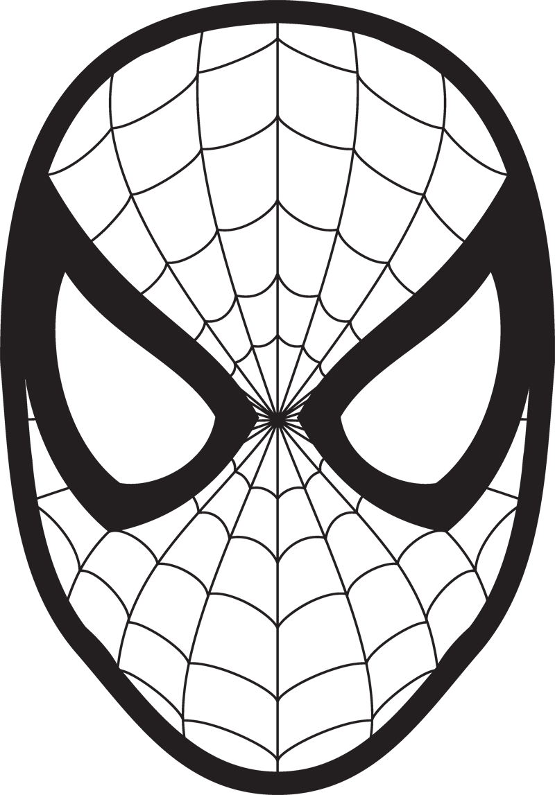 800x1147 fun stuff! spiderman, spiderman face, spiderman - Spiderman Mask Drawing