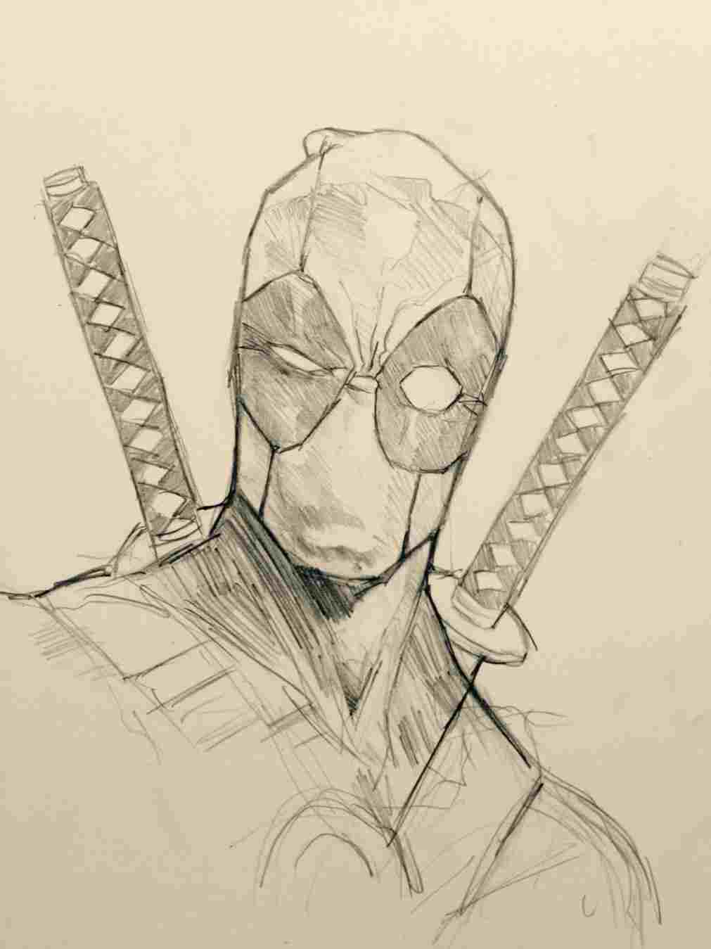 1011x1349 Anime Spiderman Outline Deadpool Drawings Chibi - Spiderman Outline Drawing