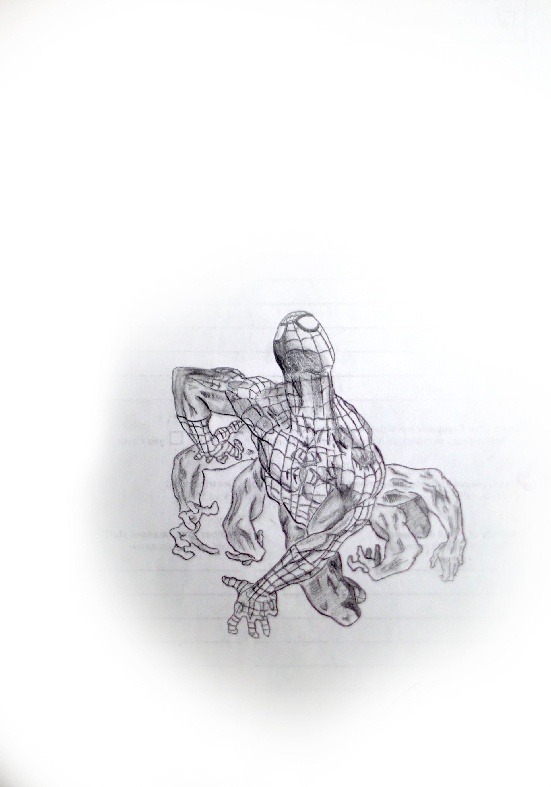 1920x2742 Ogeday - Spiderman Pencil Drawing