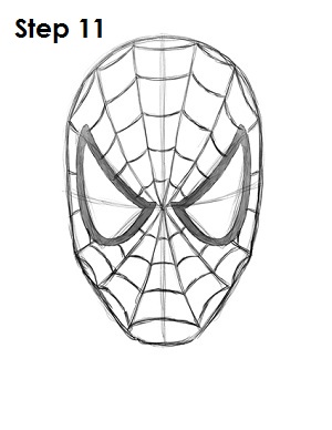 300x388 Photos Easy Drawings Of Spiderman - Spiderman Simple Drawing
