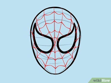 Spiderman Spider Drawing