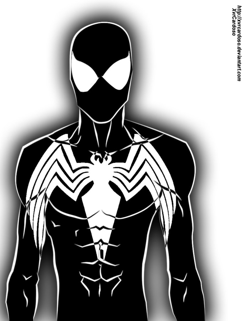 782x1021 How To Draw Black Spiderman Spider Man Black Suit - Spiderman Spider Drawing
