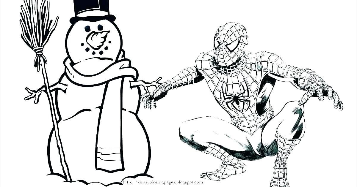 1200x630 Spiderman Color - Spiderman Symbol Drawing