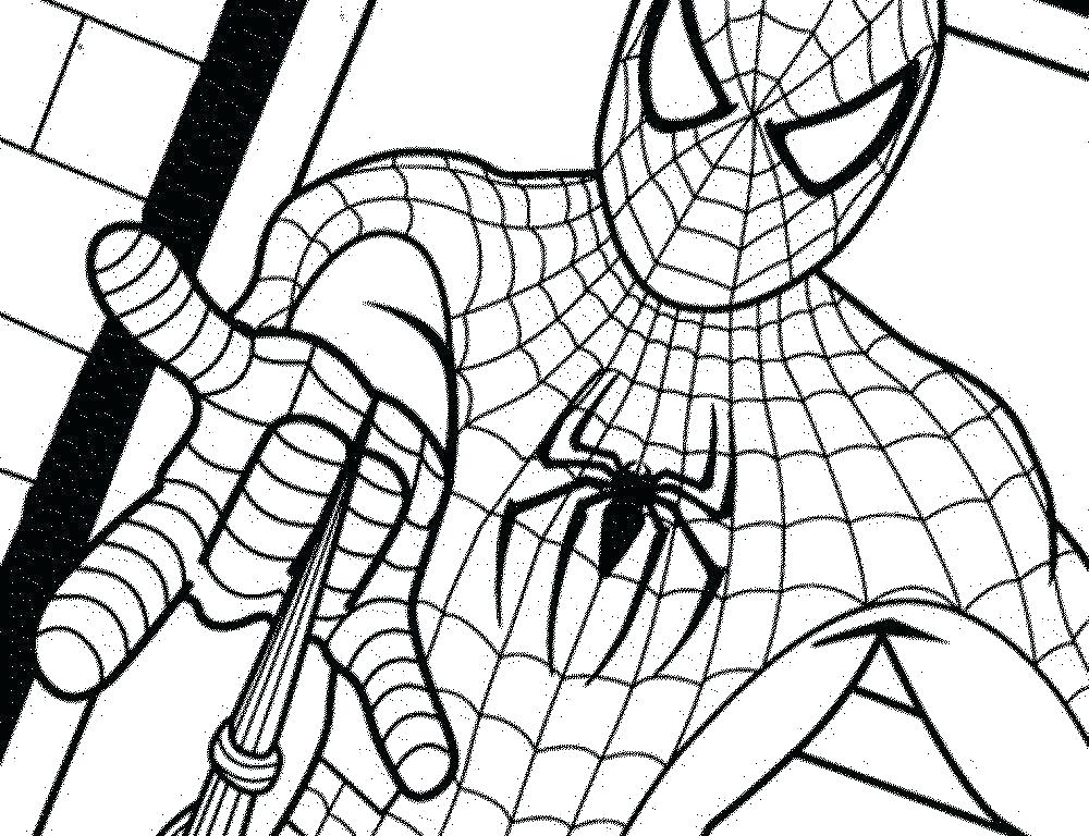 1000x768 free printable spiderman logo coloring pages symbol of logos - Spiderman Symbol Drawing
