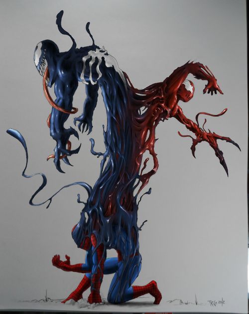 500x629 born again marvel spiderman, marvel comics, marvel - Spiderman Venom Drawing