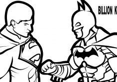 235x165 Download Spiderman Vs Superman Coloring Pages Getwallpapers Us - Spiderman Vs Batman Drawing