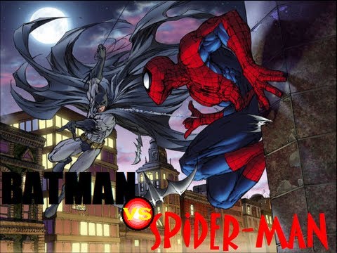 480x360 How To Draw Batman Vs Spider Man - Spiderman Vs Batman Drawing
